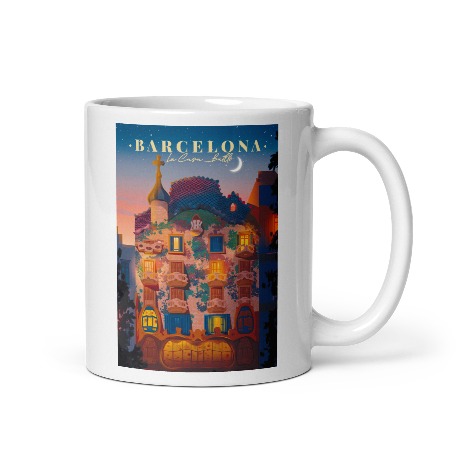 Barcelona Casa Batlló Noche