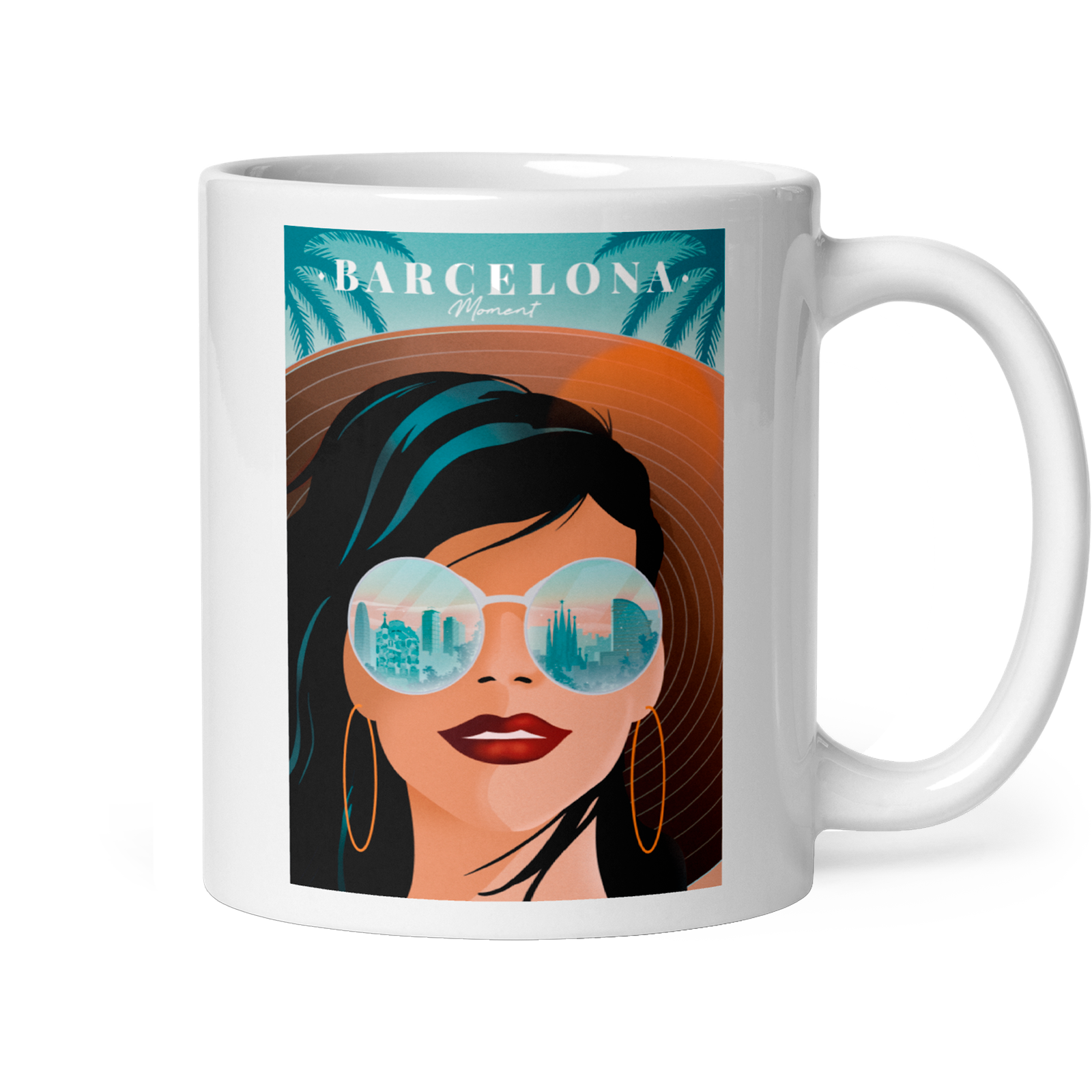 Mug Barcelona La Chica