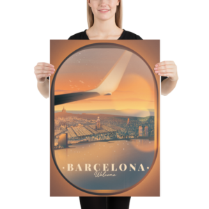 Barcelona Desde el avión