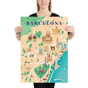 Barcelona Map