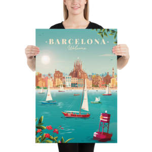 Barcelona Welcome desde el mar