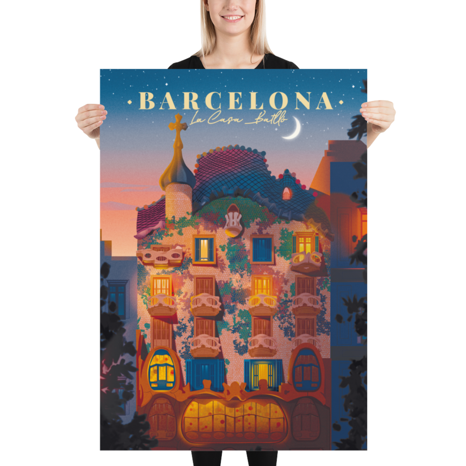 Barcelona Casa Batlló Noche - Imagen 3