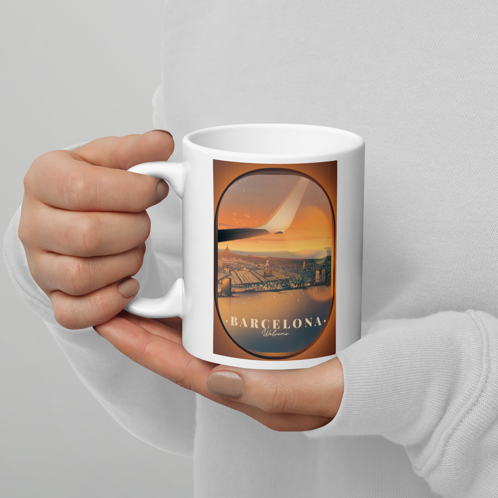 Mug Barcelona from the air - Imagen 4