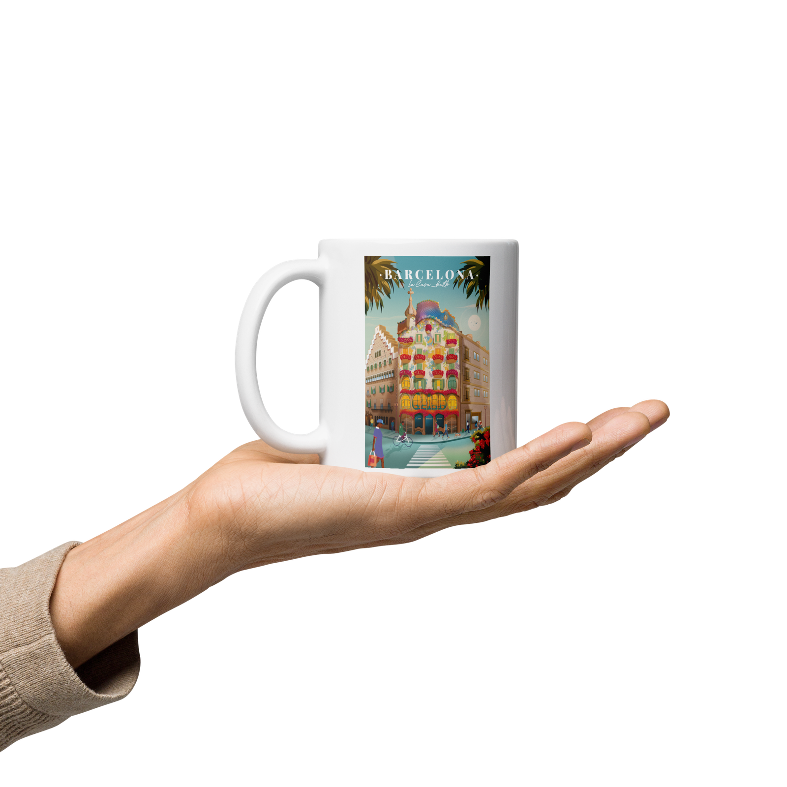 Mug Barcelona Casa Batlló Sant Jordi - Imagen 2